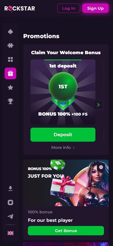 En savoir plus sur rockstar casino
